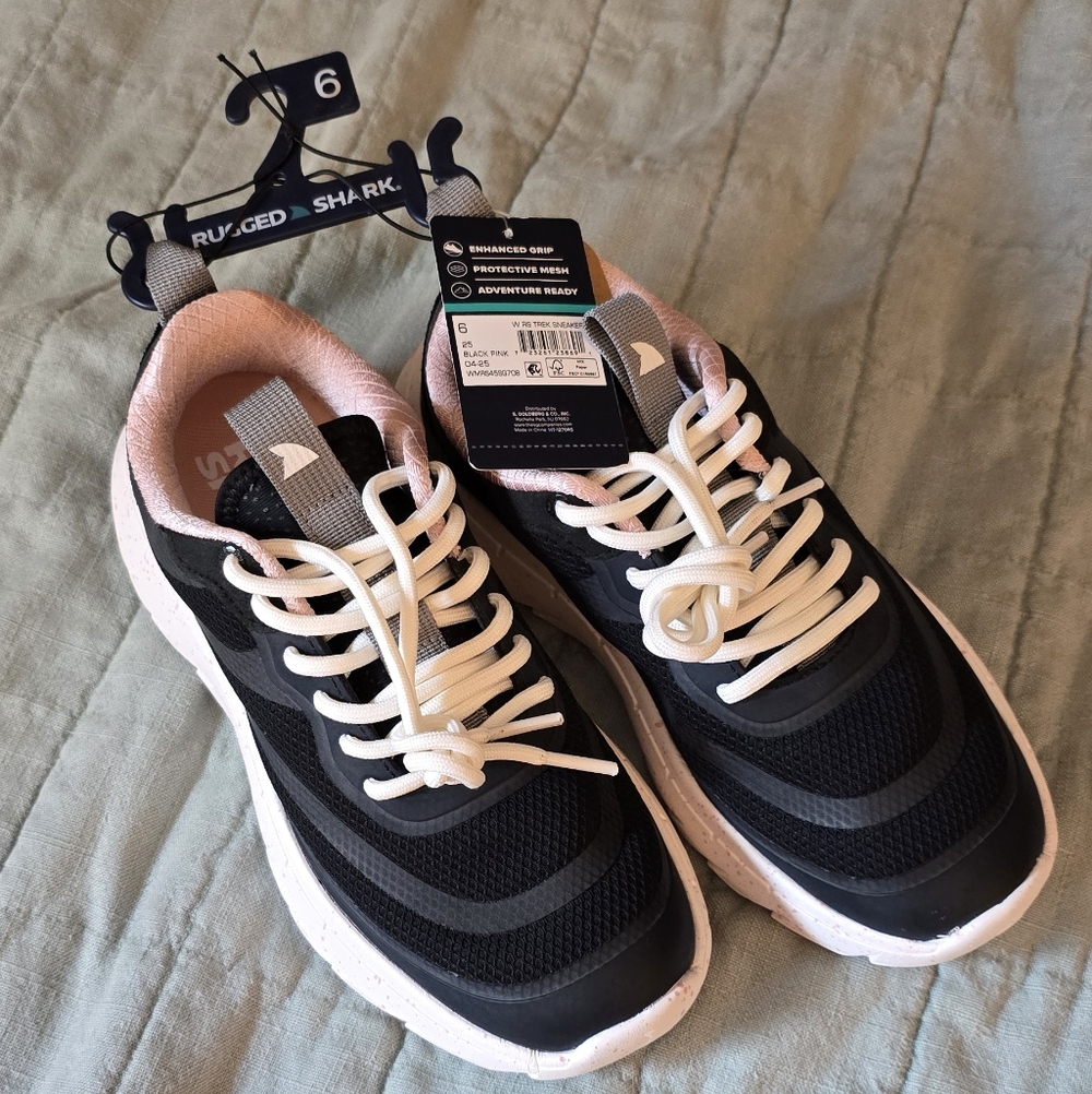 Size 6 Rugged Shark Shoes